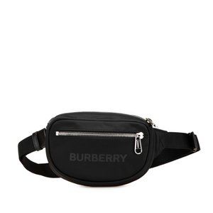 BURBERRY Black Fanny Pack